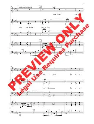 Holy Is the Lord - Holcomb/Hayes - Choral Octavo - SATB Accompanied