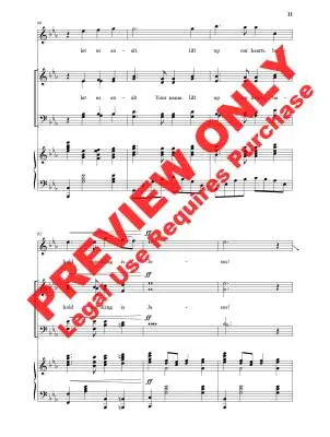 Holy Is the Lord - Holcomb/Hayes - Choral Octavo - SATB Accompanied