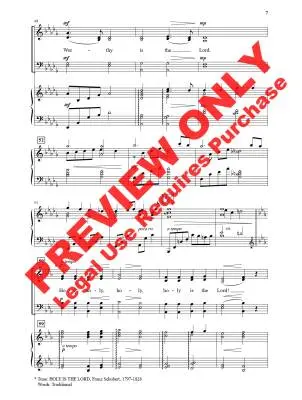 Holy Is the Lord - Holcomb/Hayes - Choral Octavo - SATB Accompanied
