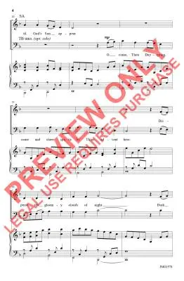 Hope for the Light - McDonald - Choral Octavo - SATB Accompanied