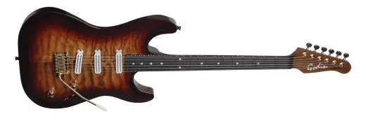 Artisan ST-III Electric Guitar with Case - Whiskey Burst