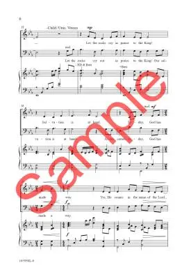 Hosanna to the King Who Comes! - Larson - Choral Octavo - SAB Accompanied