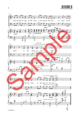 Hosanna to the King Who Comes! - Larson - Choral Octavo - SAB Accompanied
