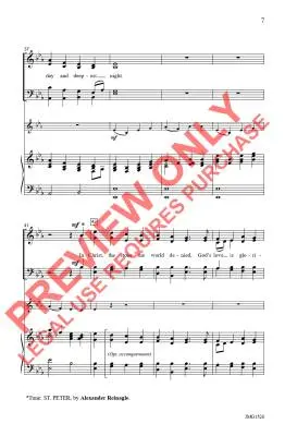 Hosannas Raise! - Althouse - Choral Octavo - SATB Accompanied