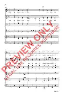 Hosannas Raise! - Althouse - Choral Octavo - SATB Accompanied