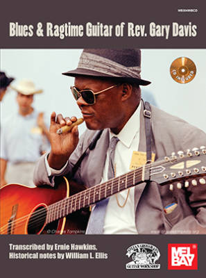 Blues & Ragtime Guitar of Rev. Gary Davis - Hawkins/Ellis - Book/CD