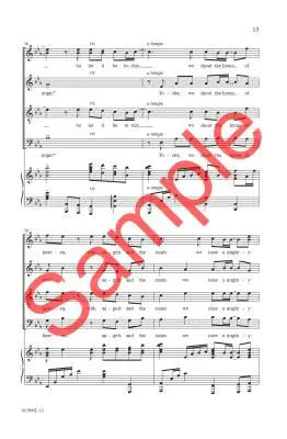 Hymn of Heaven - Ijames - Choral Octavo - SATB Accompanied