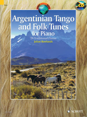 Schott - Tango argentin et airs folkloriques pour piano - Rowlands - Piano intermdiaire - Livre/CD