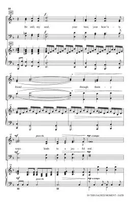 In This Sacred Moment - Martin/Grubb/Angerman - Choral Octavo - SATB Accompanied