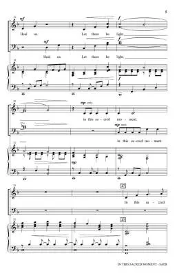 In This Sacred Moment - Martin/Grubb/Angerman - Choral Octavo - SATB Accompanied