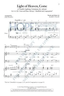Light of Heaven, Come - Crane/Raney - Choral Octavo - SATB Accompanied