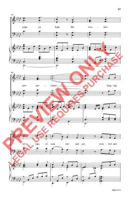 Love\'s Comfort and Joy - Larson - Choral Octavo - SATB Accompanied