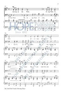 My Faith Has Found a Resting Place - McDonald - Choral Octavo - SATB Accompanied