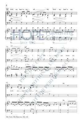 My God, My Heaven, My All - Shackley - Choral Octavo - SAB Accompanied
