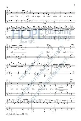 My God, My Heaven, My All - Shackley - Choral Octavo - SAB Accompanied