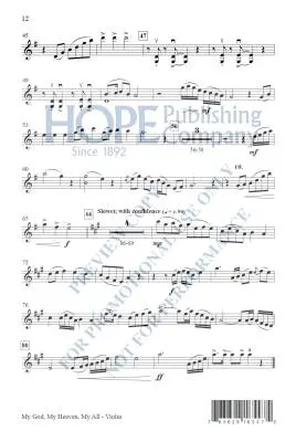 My God, My Heaven, My All - Shackley - Choral Octavo - SAB Accompanied