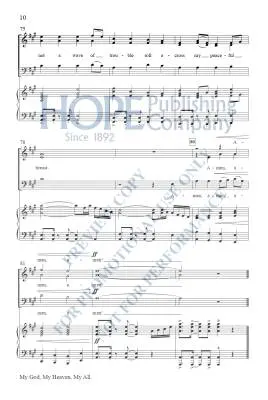 My God, My Heaven, My All - Shackley - Choral Octavo - SAB Accompanied