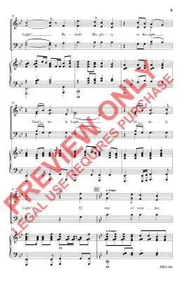 O Holy Light - McDonald - Choral Octavo - SATB Accompanied