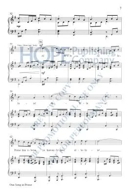 One Song in Praise - McDonald - Choral Octavo - SATB Accompanied