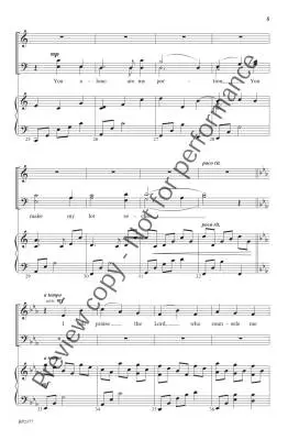 Psalm 16 (My Refuge) - Courtney - Choral Octavo - SATB Accompanied