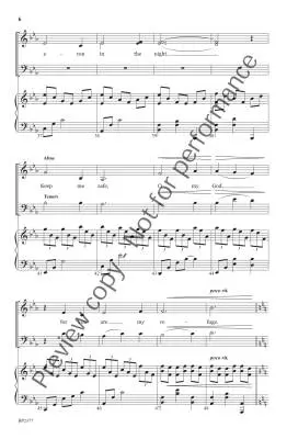 Psalm 16 (My Refuge) - Courtney - Choral Octavo - SATB Accompanied