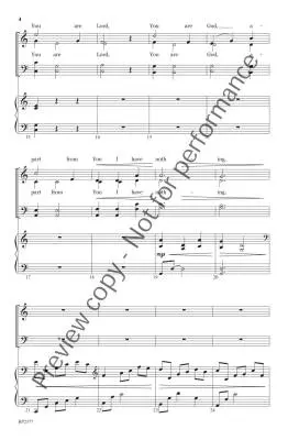 Psalm 16 (My Refuge) - Courtney - Choral Octavo - SATB Accompanied