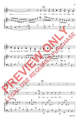 Psalm of Repentance - Dengler - Choral Octavo - SATB Accompanied