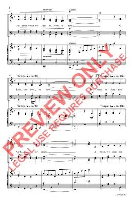 Psalm of Repentance - Dengler - Choral Octavo - SATB Accompanied