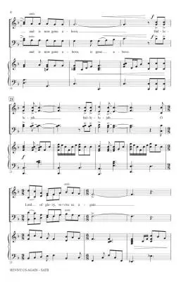 Revive Us Again - Choplin - Choral Octavo - SATB Accompanied