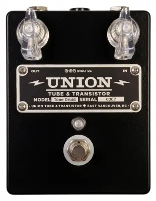 Union Tube & Transistor - Tone Druid Overdrive Pedal - Deluxe