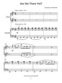 Roller Coasters & Rides - Watts - Intermediate Piano Duets (1 Piano, 4 Hands)