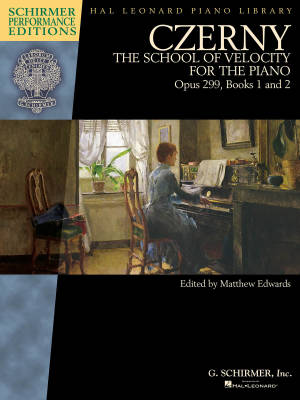 G. Schirmer Inc. - School of Velocity, Op. 299 - Czerny/Edwards - Piano - Livre