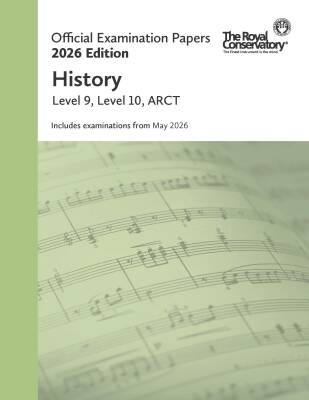 RCM Official Examination Papers 2026 Edition: History, 9/10/ARCT - Book
