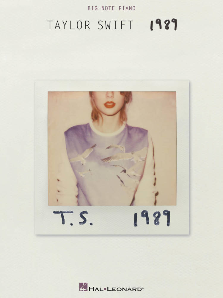 Taylor Swift - 1989 - Big Note Piano