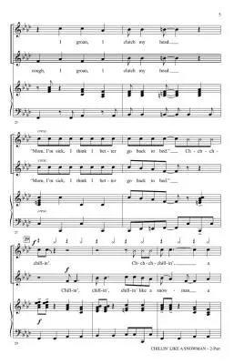 Chillin\' Like a Snowman - Miller - Choral Octavo - 2-Pt Accompanied