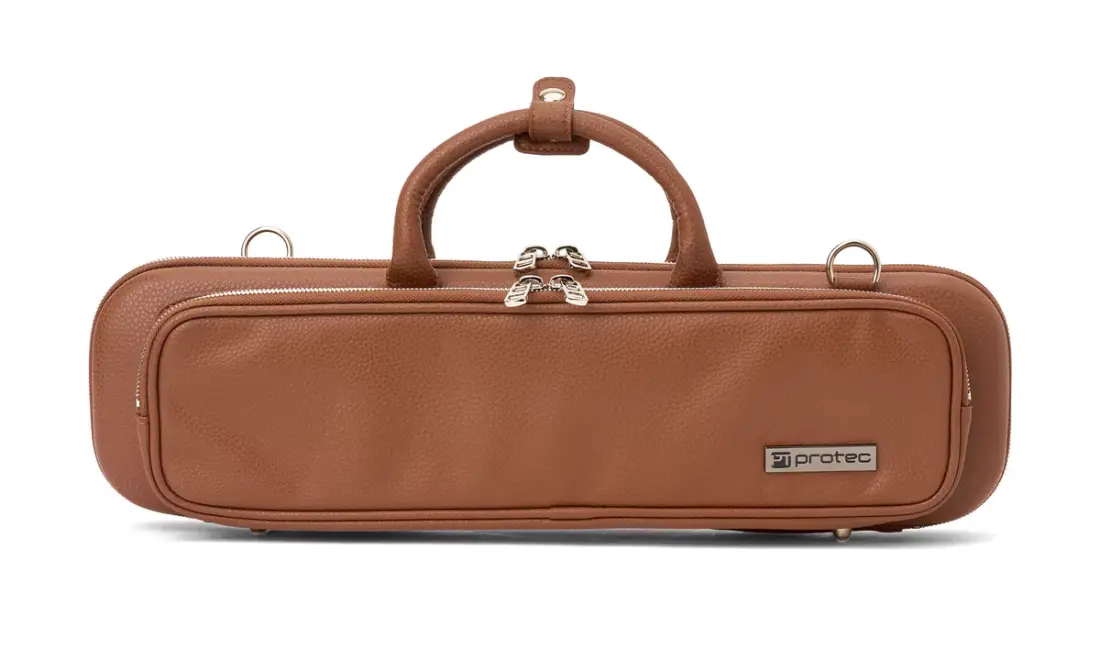 Pro Pac Rumi C and B Foot Flute Case - Espresso