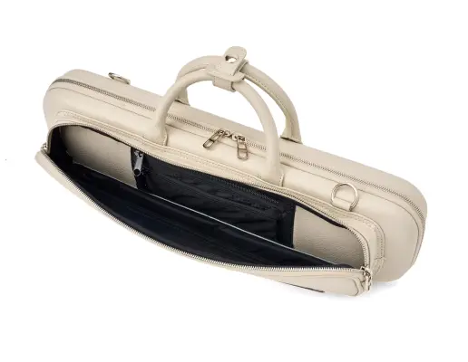 Pro Pac Rumi C and B Foot Flute Case - Ivory