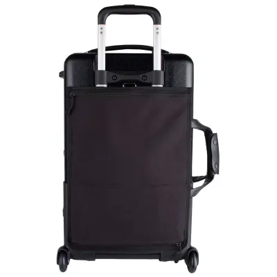 Zippered Triple Trumpet Case with Wheels - Black