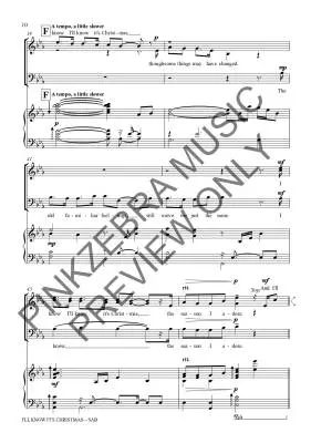 I\'ll Know It\'s Christmas - Pinkzebra - Choral Octavo - SAB Accompanied