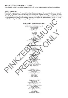 I\'ll Know It\'s Christmas - Pinkzebra - Choral Octavo - SAB Accompanied
