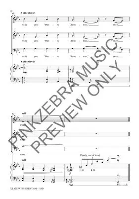 I\'ll Know It\'s Christmas - Pinkzebra - Choral Octavo - SAB Accompanied