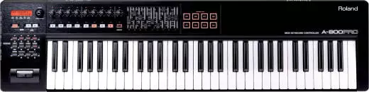 61-Key MIDI Keyboard Controller in Black