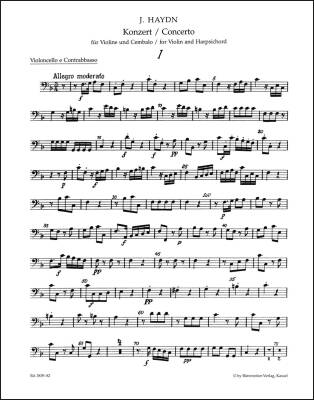 Concerto in F Major Hob. XVIII:6* - Haydn - Cello/Double Bass Part