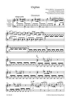 Orphee - Berlioz - Vocal Score, Urtext Edition - Soloists, Choir, Orchestra