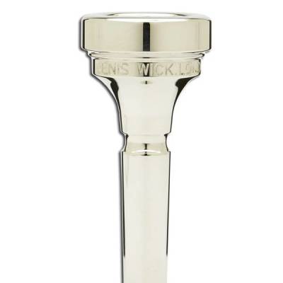 4BL Silver-plated Large Bore Trombone Mouthpiece