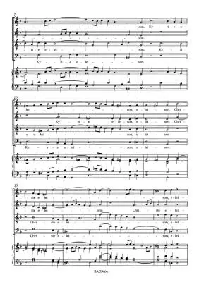 Kyrie in D Minor K. 90 - Mozart - Vocal Score, Urtext Edition - Choir, Organ