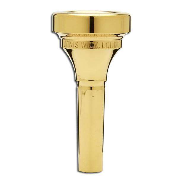 6BY gold-plated Euphonium Mouthpiece - USA/Japan Shank