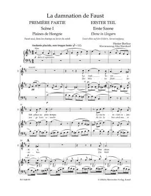 La Damnation de Faust Op. 24 Holoman 111 - Berlioz - Vocal Score, Urtext Edition