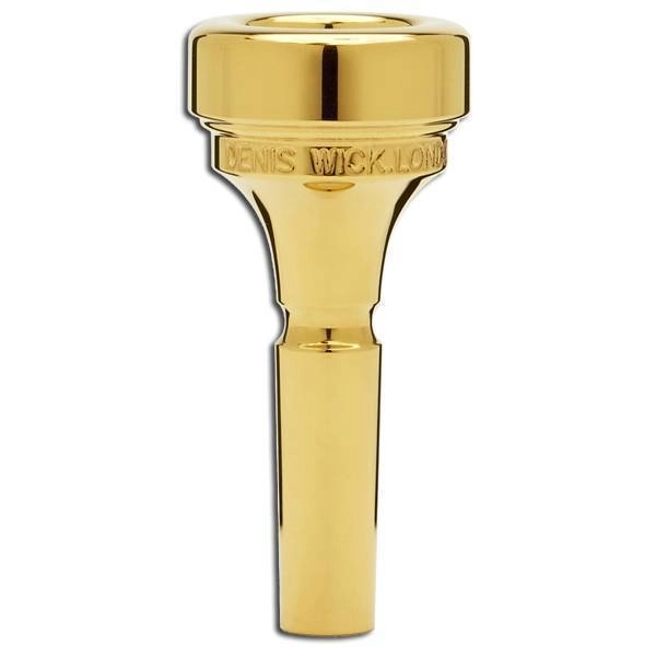 2 gold-plated Cornet Mouthpiece