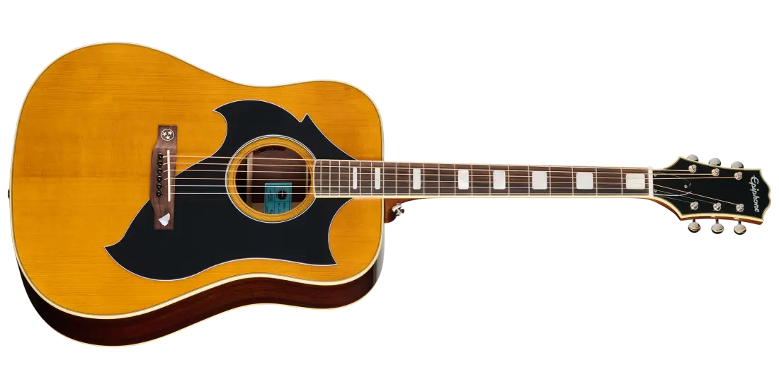 Marcus King El Dorado Acoustic/Electric Guitar with Hardshell Case - Antique Natural